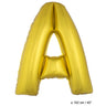 Ballon Lettre A Or XL 102cm