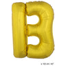 Ballon Lettre B Or XL 102cm