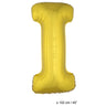 Ballon Lettre I Or XL 102cm (Vide)