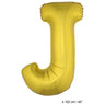 Ballon Lettre J Or XL 102cm
