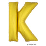 Ballon Lettre K Or XL 102 Cm (Vide)