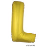 Ballon Lettre L En Or XL 102cm
