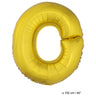 Ballon Lettre O Or XL 102 Cm (Vide)