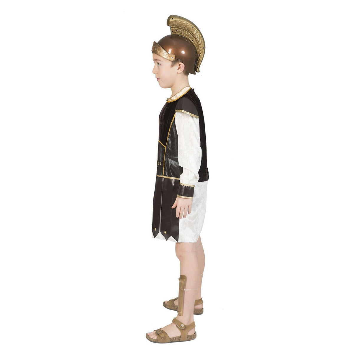 Op deze afbeelding zie je een Kostuums, van het merk Funny Fashion. Romeinse Krijger Scipio Maximus Jongen Kostuum