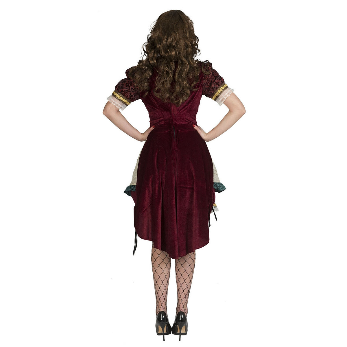 Op deze afbeelding zie je een Kostuums, van het merk Funny Fashion. Victoriaanse Industriele Revolutie Steampunk Vrouw Kostuum