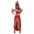 Bouillonnante Danseuse De Salsa Brésilienne Costume