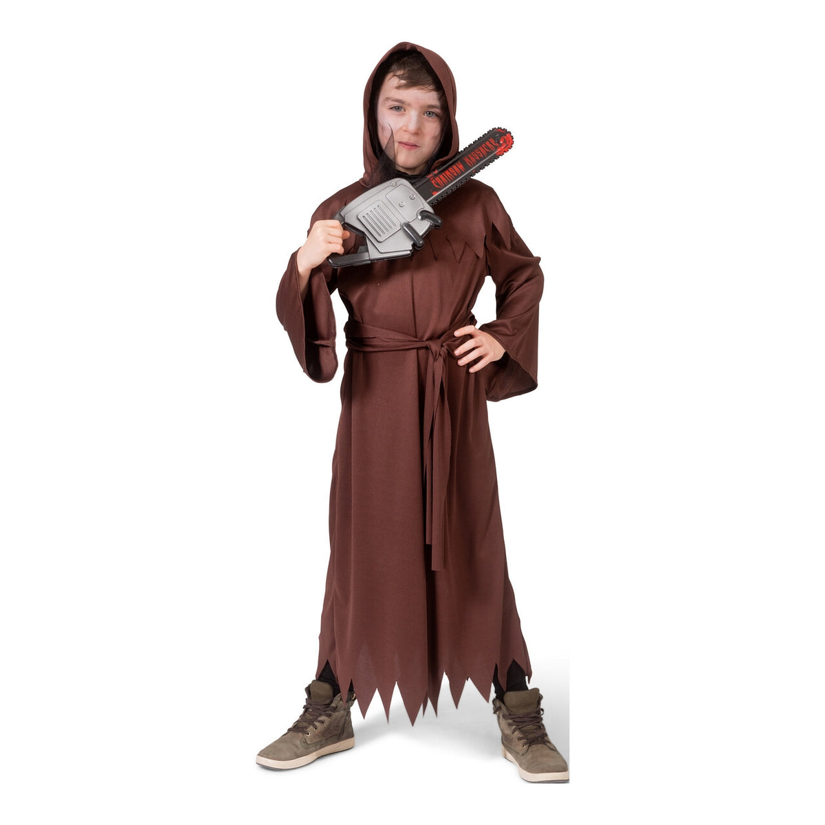 Op deze afbeelding zie je een Kostuums, van het merk Funny Fashion. Al Te Veel Bloed Vergoten Bruine Beul Kind Kostuum