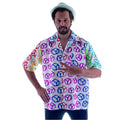 Chemise Hippie Colorée Peace