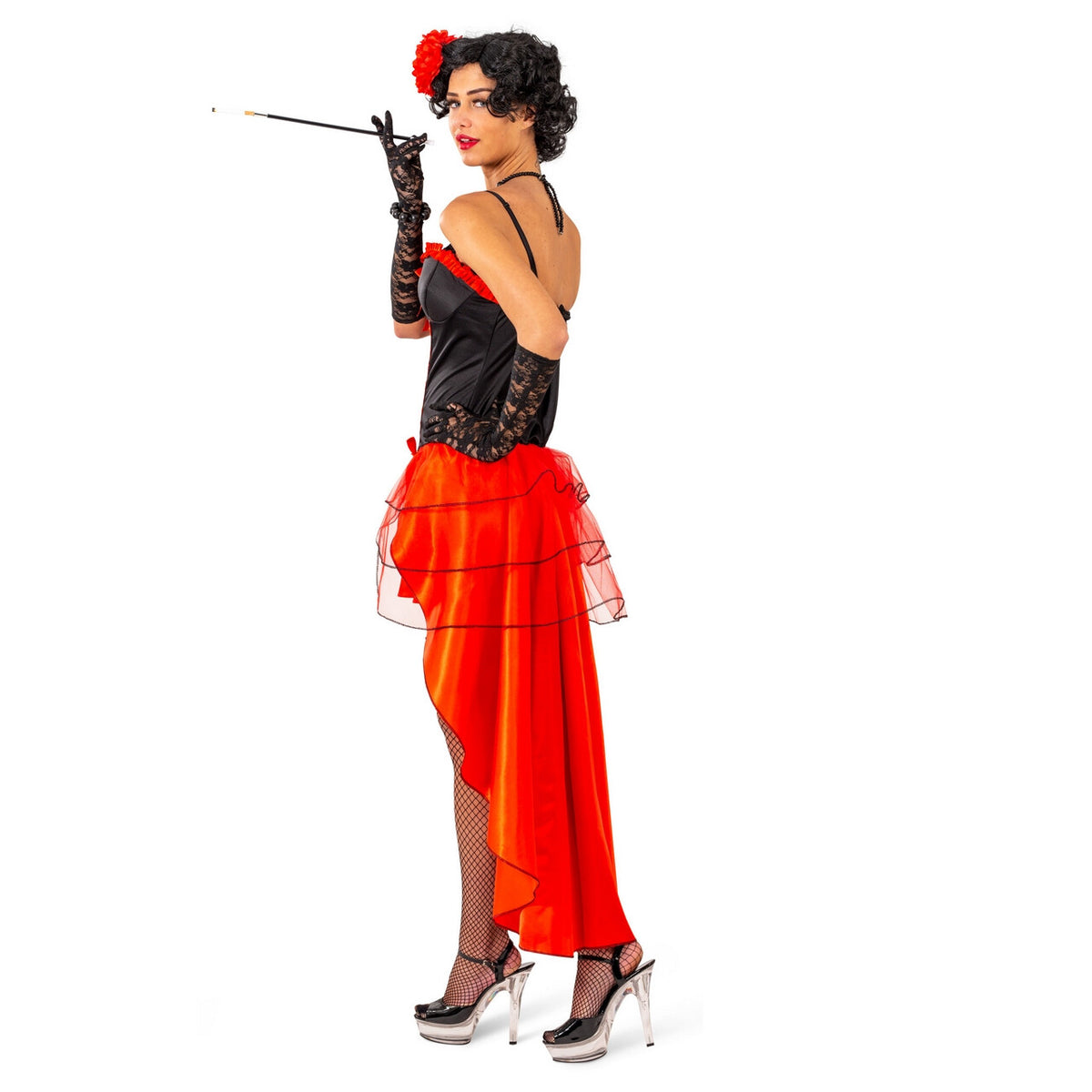 Op deze afbeelding zie je een Kostuums, van het merk Funny Fashion. Cheeky Lady Van De Jaren 20 Briana Vrouw Kostuum