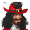 Chapeau De Mousquetaire Rouge