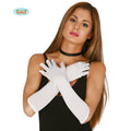 Gants Longs Blancs Immaculés 45 Centimètres