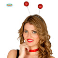Antenne Boucles Rouges Paillettes