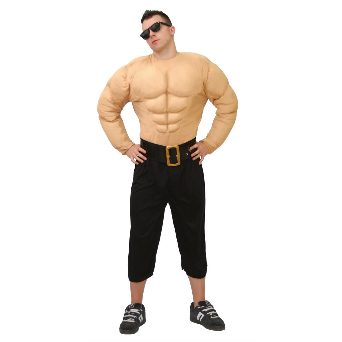 Op deze afbeelding zie je een Kostuums, van het merk Guirca. De Sterkste Van De Sportschool Man