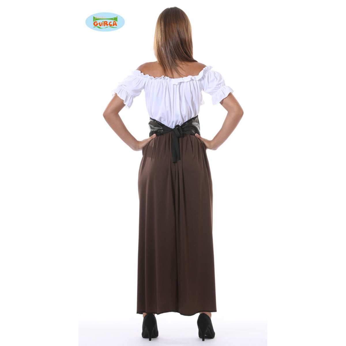 Op deze afbeelding zie je een Kostuums, van het merk Guirca. Oostenrijkse Herbergier Vrouw Kostuum