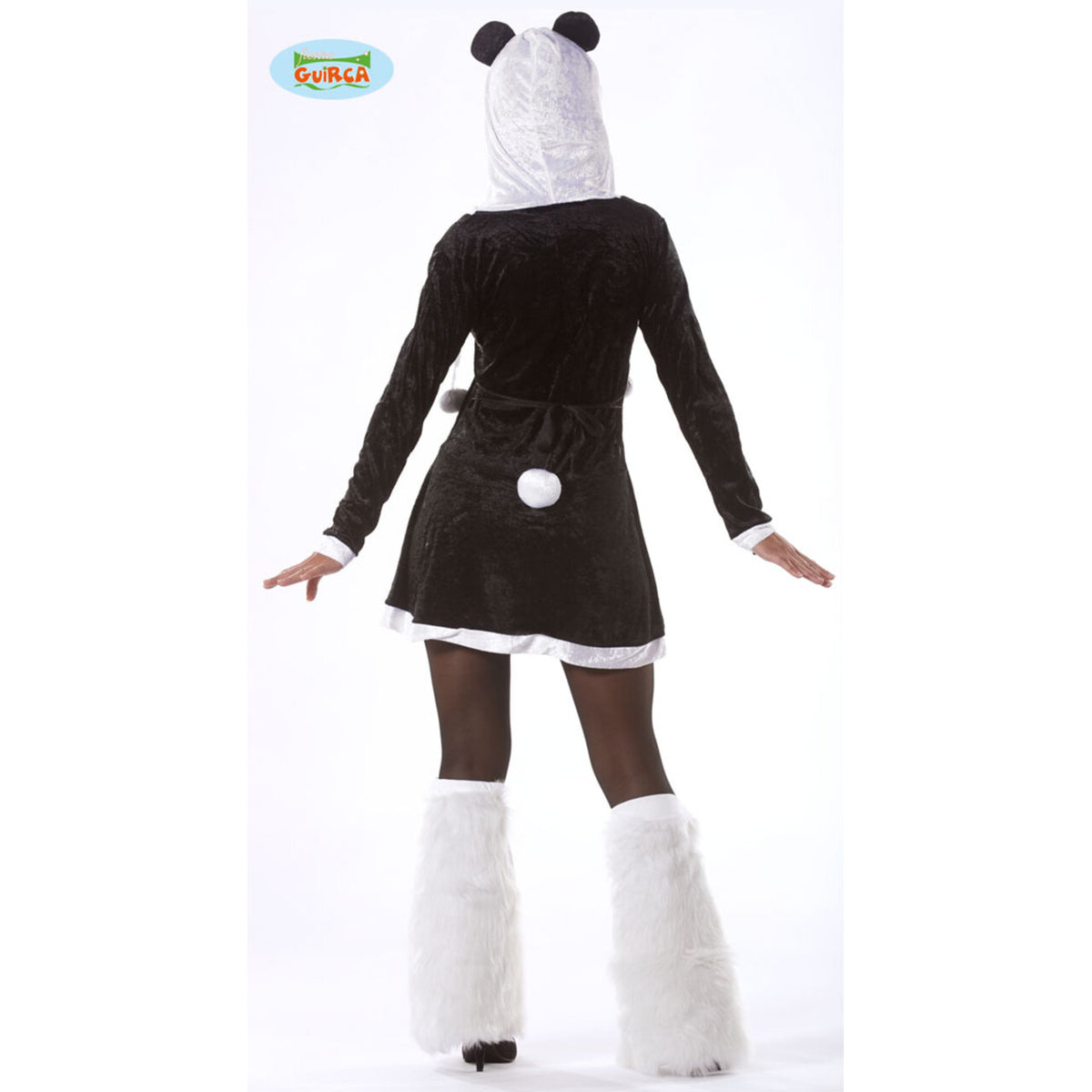 Op deze afbeelding zie je een Kostuums, van het merk Guirca. Pikante Panda Vrouw Kostuum
