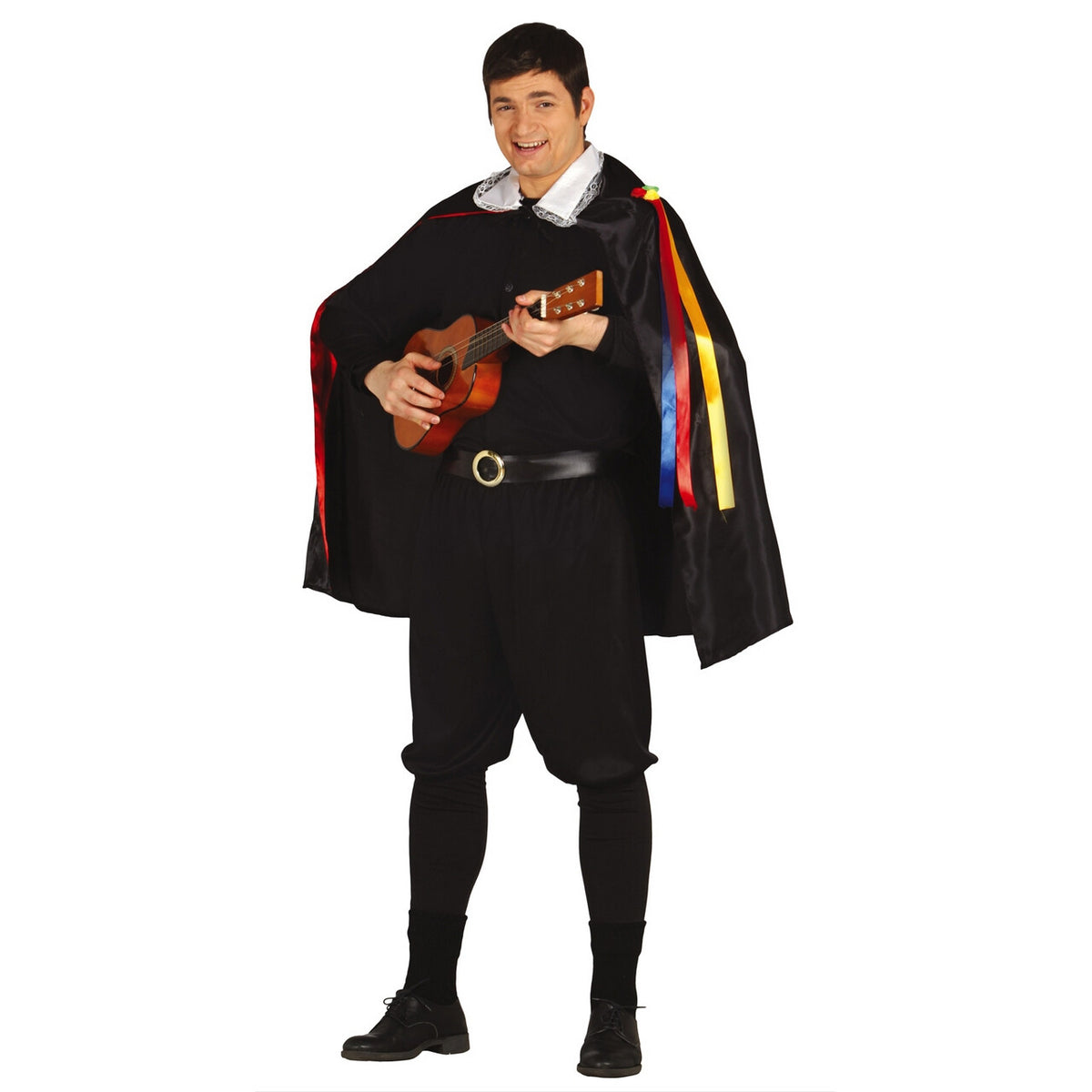 Op deze afbeelding zie je een Kostuums, van het merk Guirca. Troubadour Uit De Middeleeuwen Man Kostuum