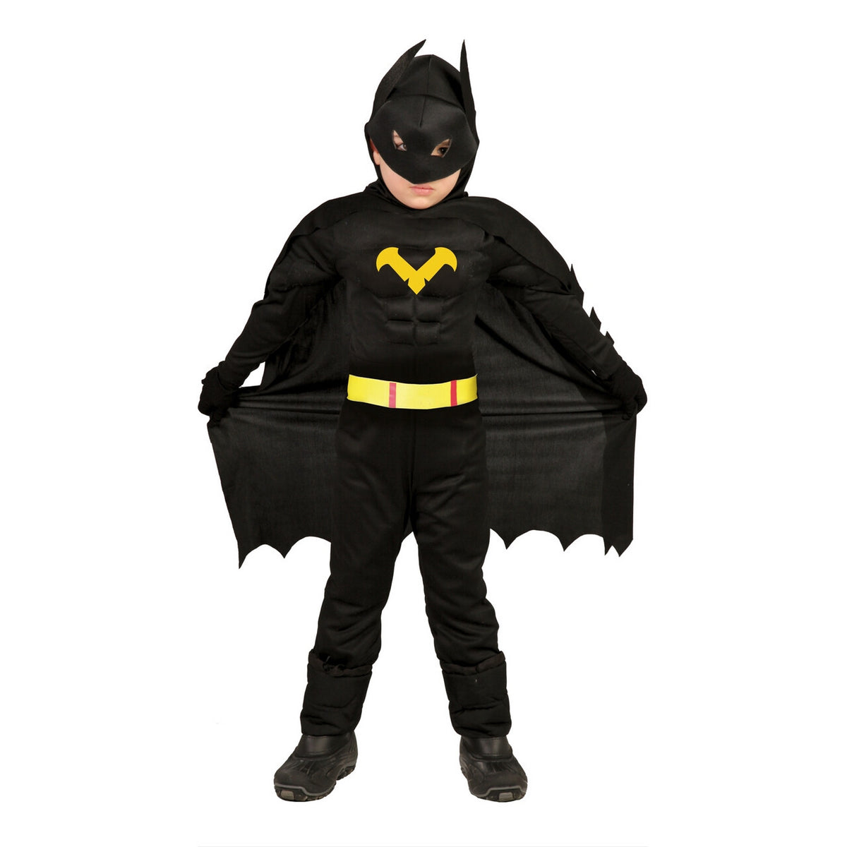 Op deze afbeelding zie je een Kostuums, van het merk Guirca. Bad Batman Jongen Kostuum