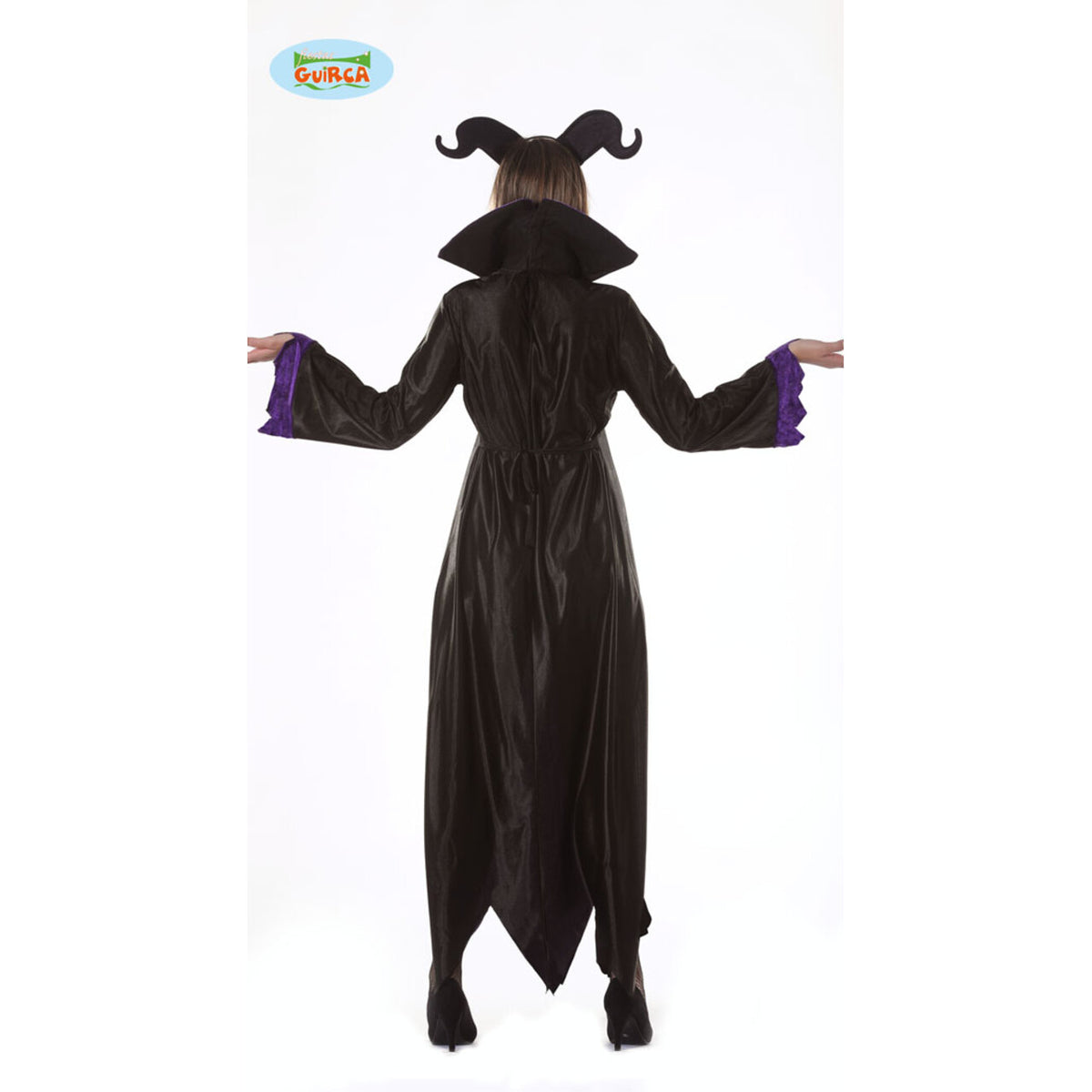 Op deze afbeelding zie je een Kostuums, van het merk Guirca. Doortrapte Slechte Heks Vrouw Kostuum