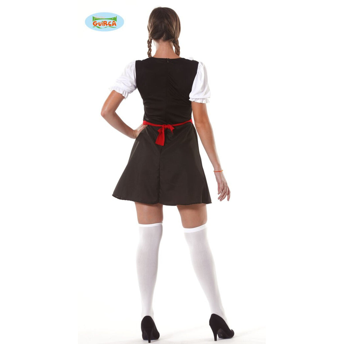 Op deze afbeelding zie je een Kostuums, van het merk Guirca. Dartele Dirndl Tirol Vrouw Kostuum