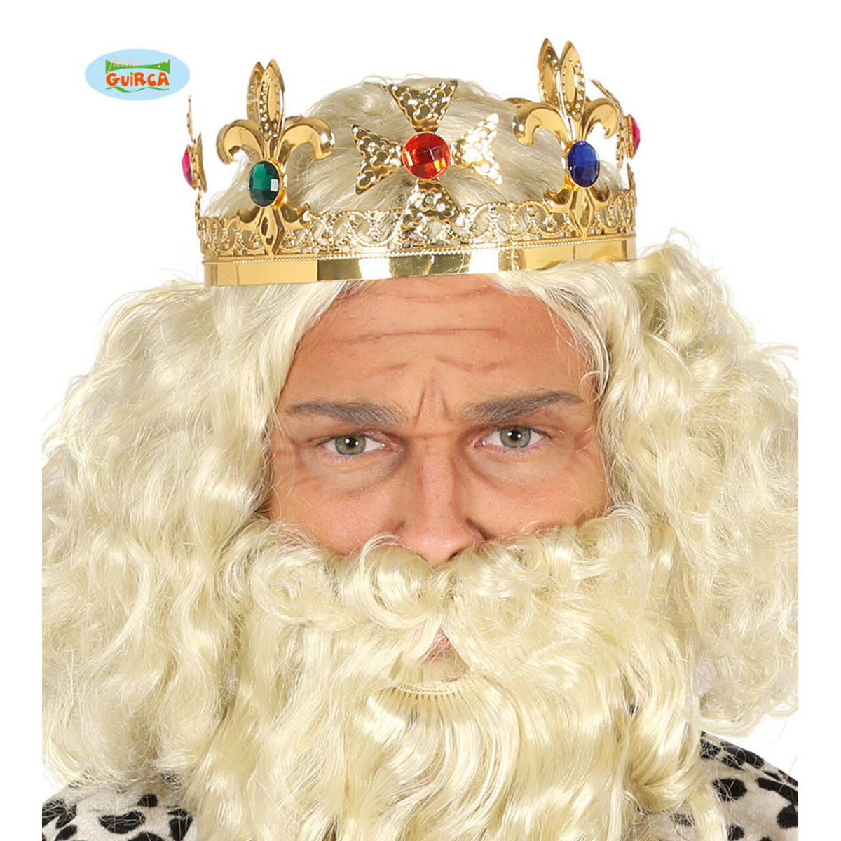 Op deze afbeelding zie je een Accessoires, van het merk Guirca. Heerserskroon Metaal