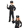 Agent De Police Malin Noir Costume