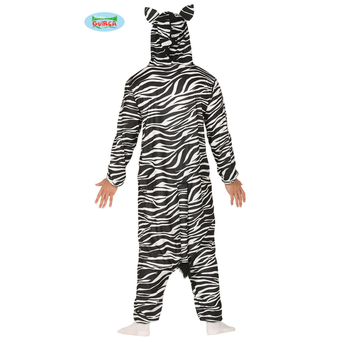 Op deze afbeelding zie je een Kostuums, van het merk Guirca. Kalahari Zebra Afrika Kostuum