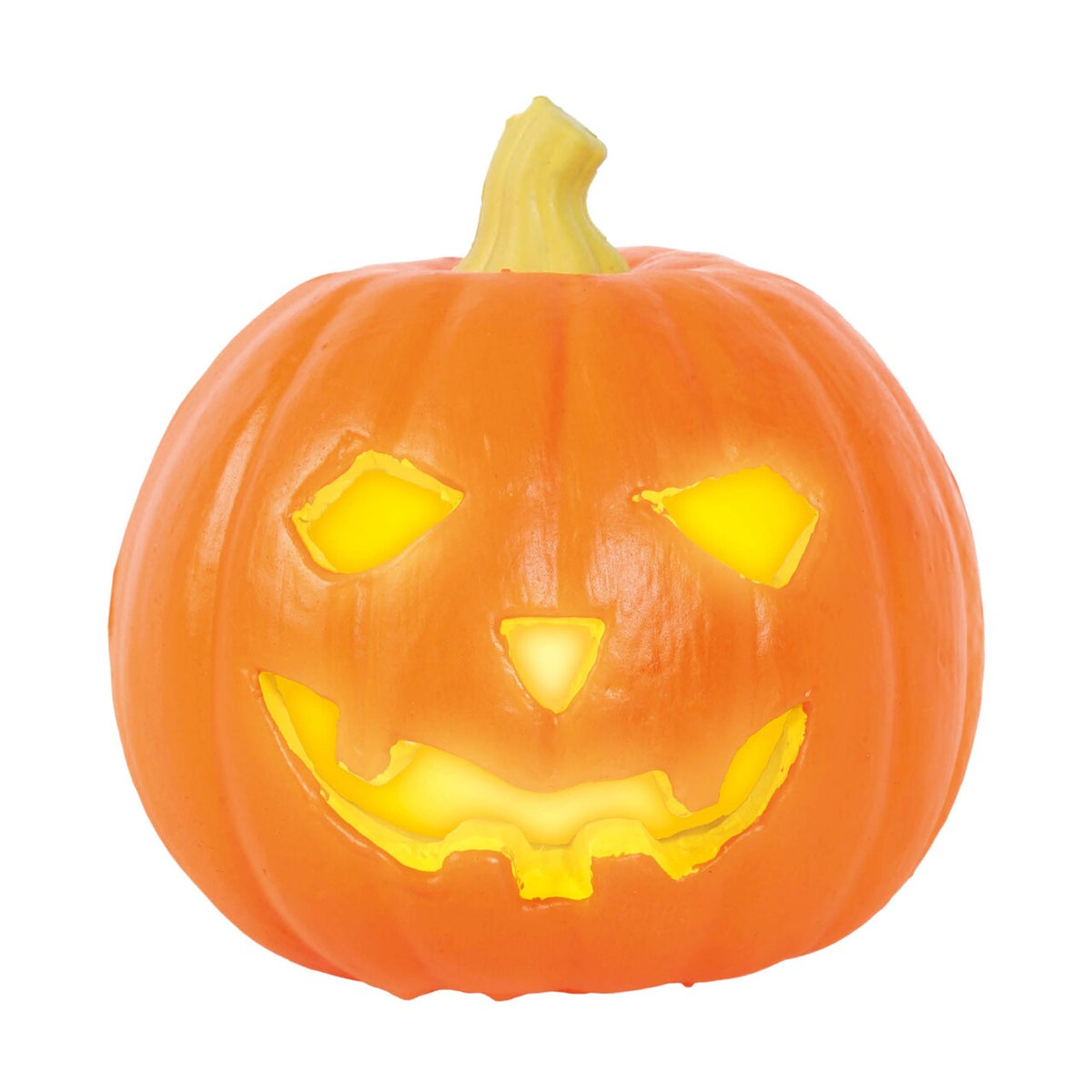 Op deze afbeelding zie je een Decoratie, van het merk Guirca. Trick Or Treat Pompoen Decoratie 16 Cm