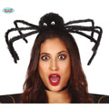 Bandeau Avec énorme Araignée Effrayante