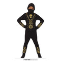 Ninja Avec Bord Doré Costume