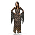 Sorcière Gothique En Deuil Costume