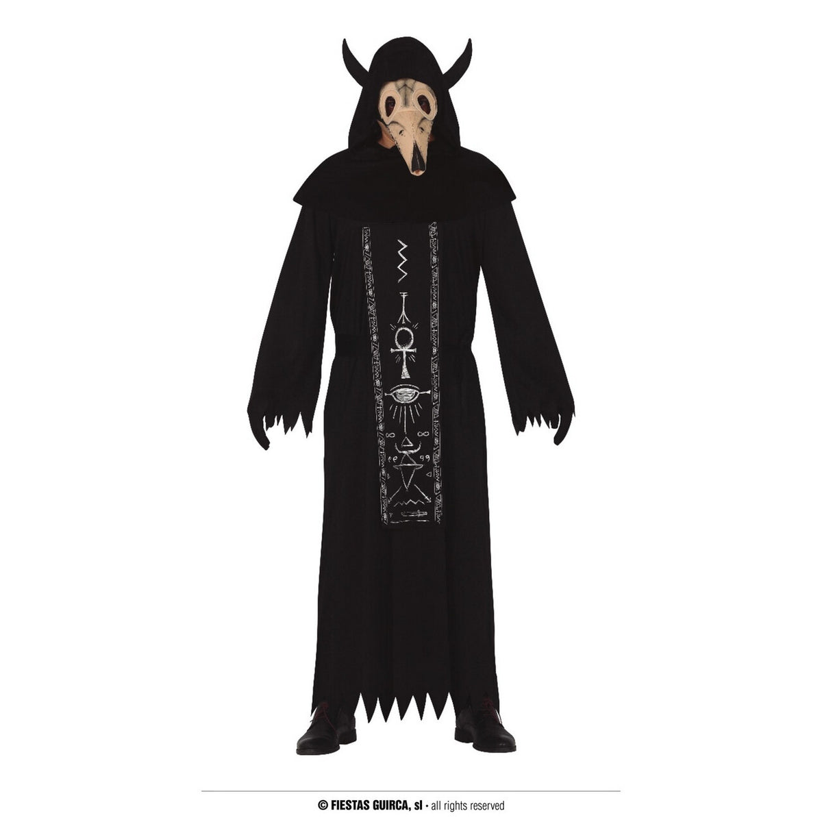 Op deze afbeelding zie je een Kostuums, van het merk Guirca. Satanische Pestmeester Van Venetie Man Kostuum