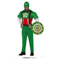 Super-Héros Vert Capitaine Bière Costume