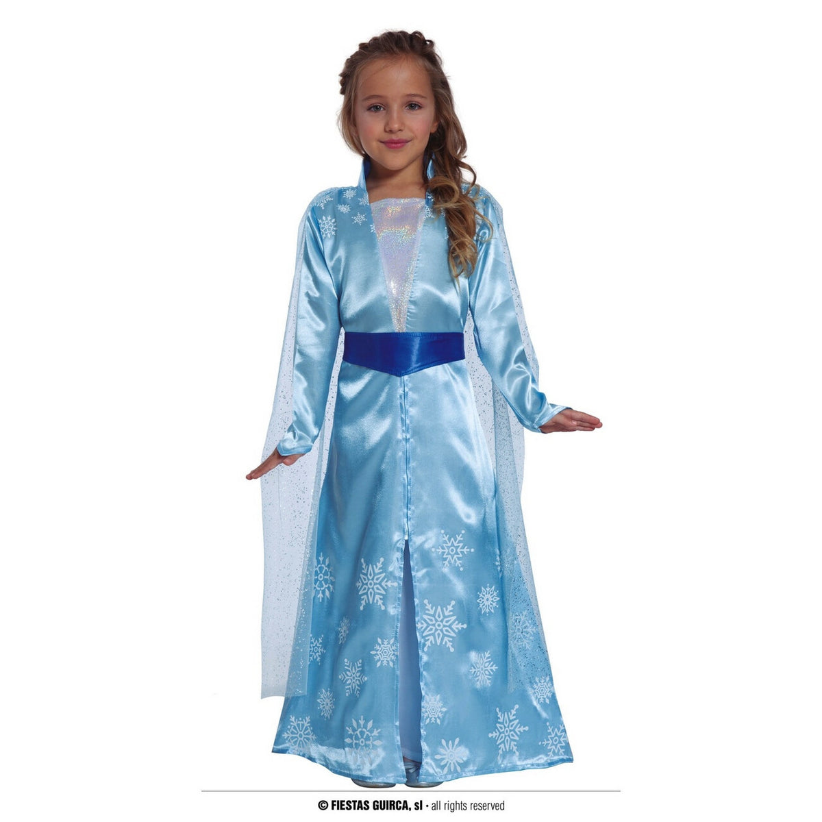 Op deze afbeelding zie je een Kostuums, van het merk Guirca. Prinses Else Uit Het IJspaleis Meisje Kostuum