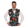 Gilet Boules De Noël Vert