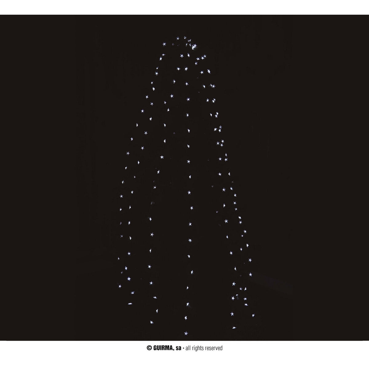 Op deze afbeelding zie je een Decoratie, van het merk Guirma. Kerst Verlichting Nightlight 200 Led Warm 8 F