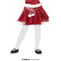 Tutu Rouge à Sequins Enfant Noël