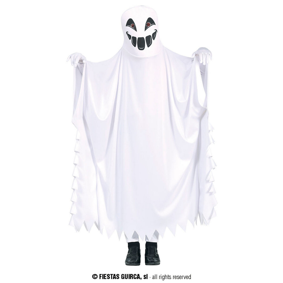 Op deze afbeelding zie je een Kostuums, van het merk Guirca. Spooky Halloween Spook Boeboe Kind Kostuum