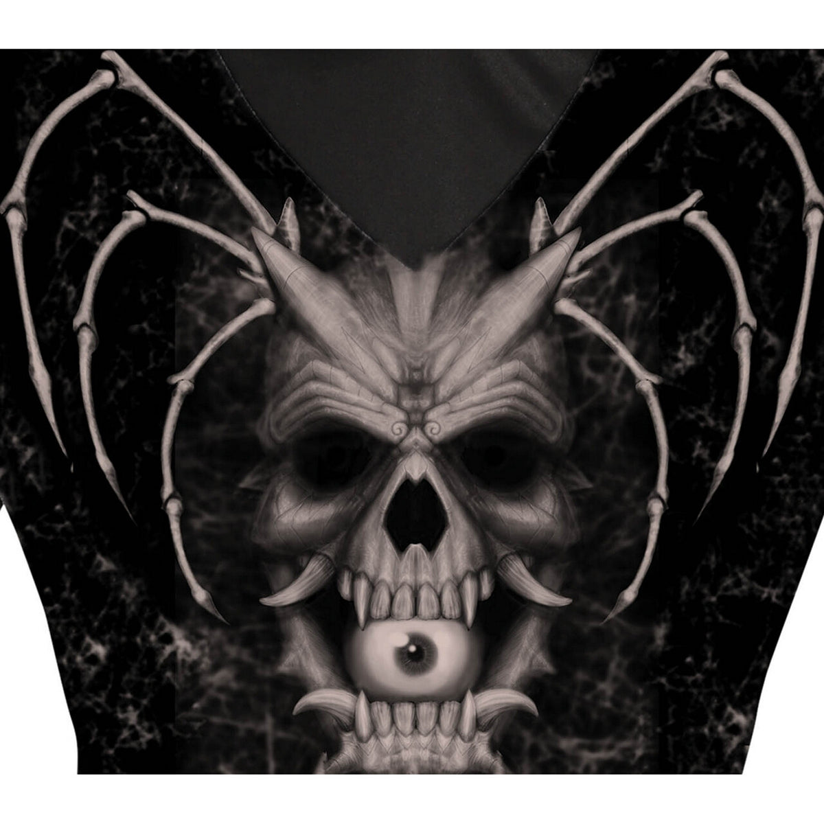 Op deze afbeelding zie je een Kostuums, van het merk Guirca. Dodelijke Skull Ninja Dead Li Kind Kostuum
