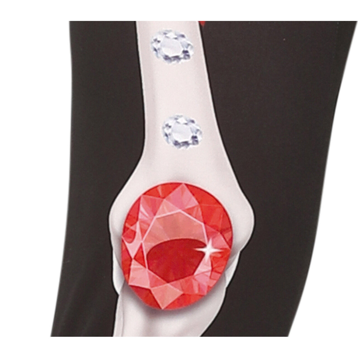 Op deze afbeelding zie je een Kostuums, van het merk Guirca. Sexy Diamond Skelet Diana Vrouw Kostuum