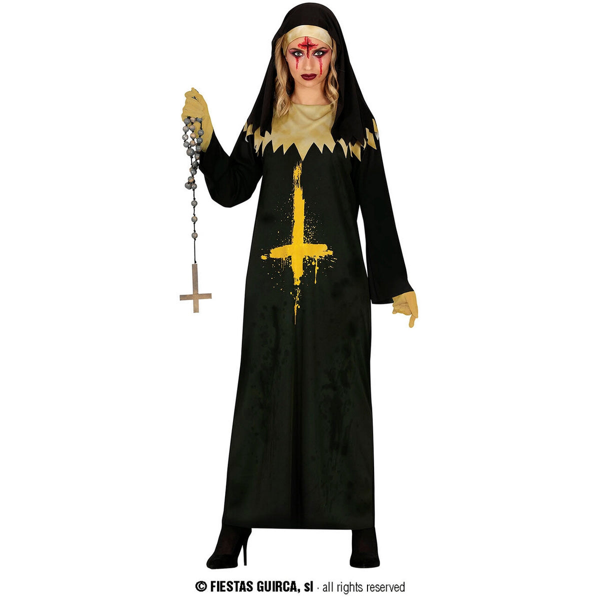 Op deze afbeelding zie je een Kostuums, van het merk Guirca. Anti Non Demonica Vrouw Kostuum