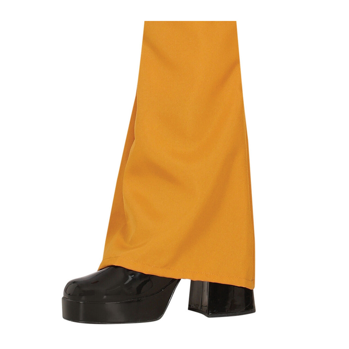 Op deze afbeelding zie je een Kostuums, van het merk Guirca. Disco Jaren 70 Justin De Orange Man Kostuum