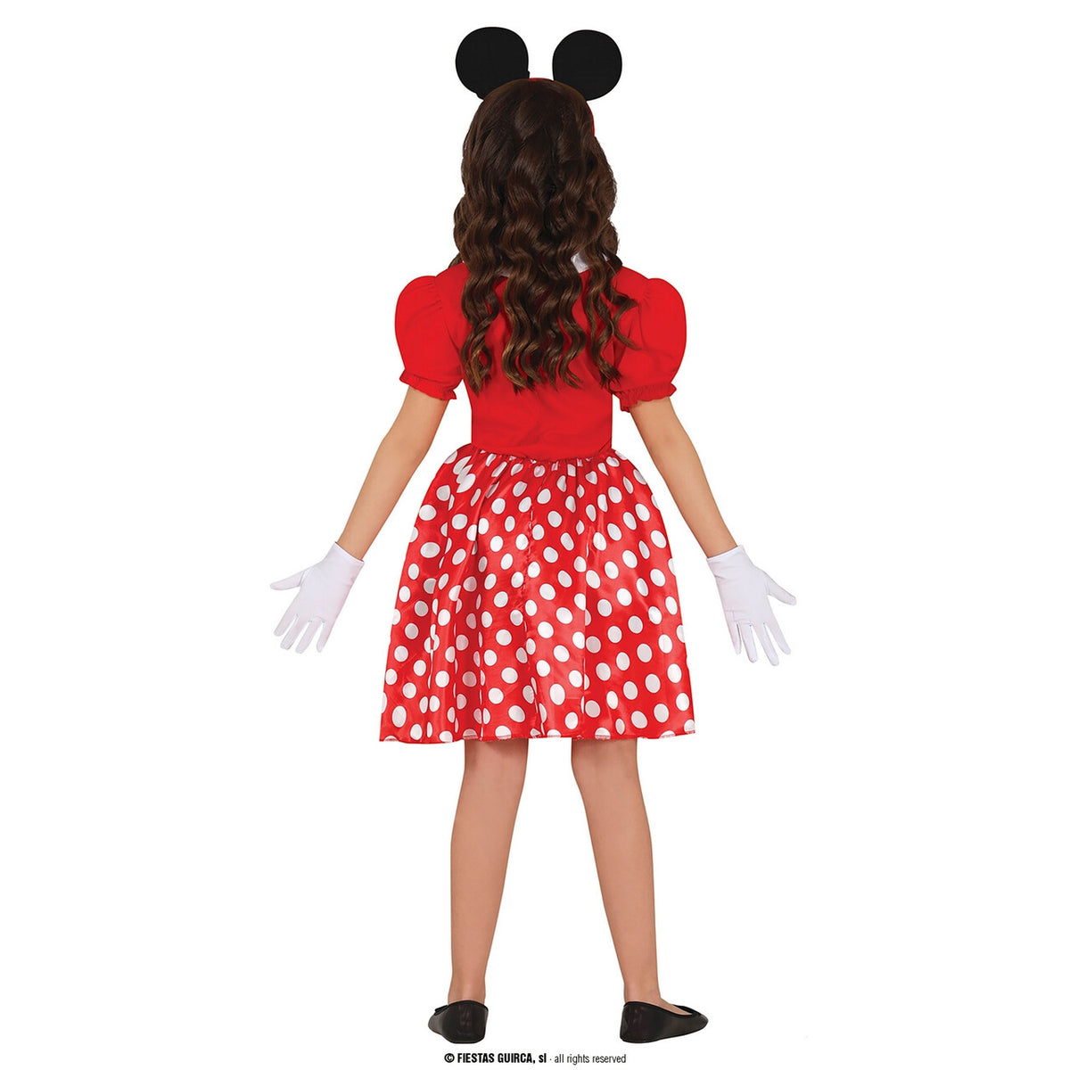 Op deze afbeelding zie je een Kostuums, van het merk Guirca. Minnie De Vriendin Van Mickey Mouse Meisje Kostuum