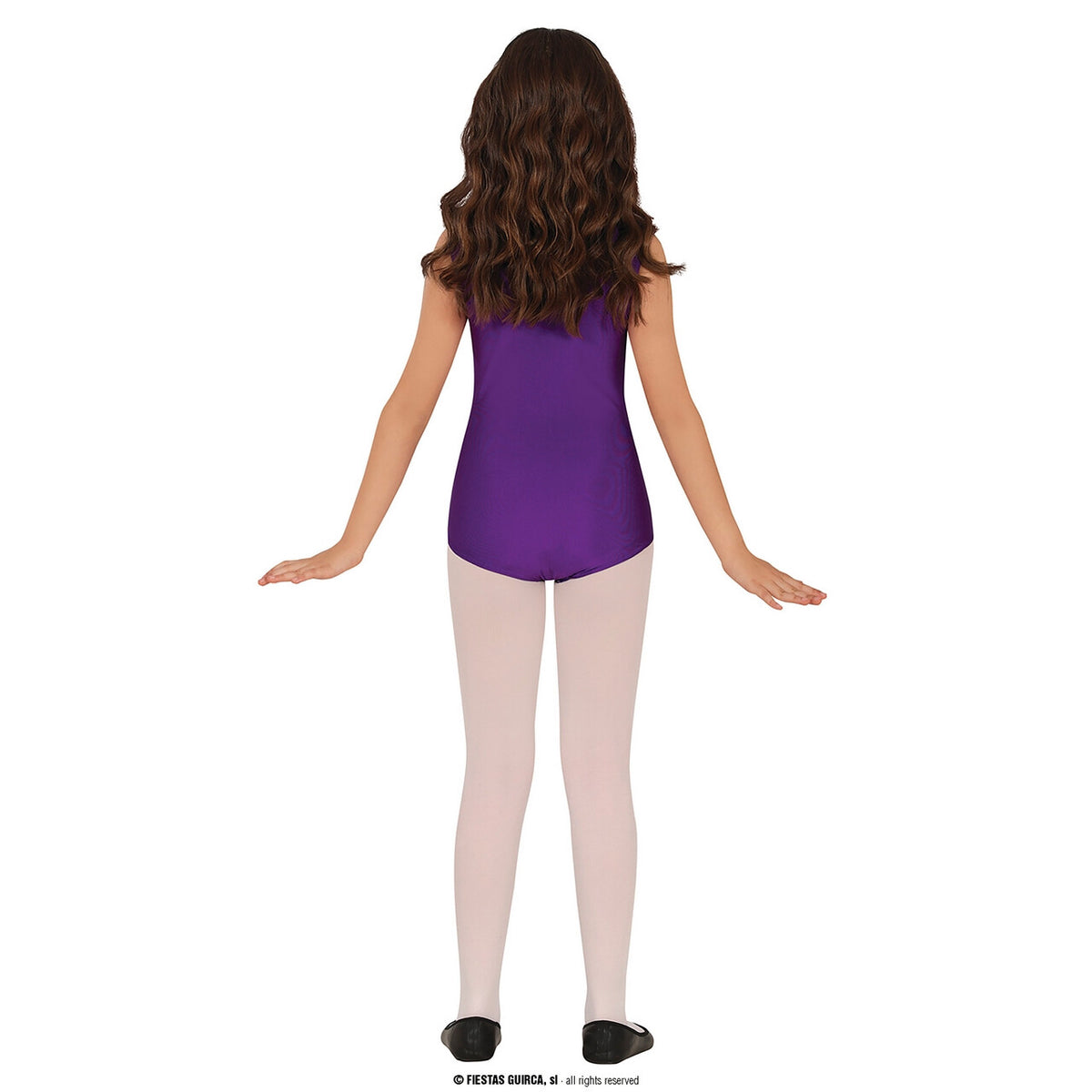 Op deze afbeelding zie je een Kostuums, van het merk Guirca. Ballet Gym Pakje Paars Kind Meisje