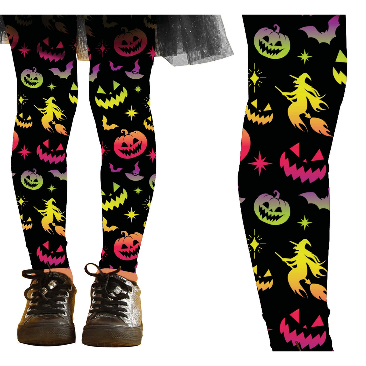 Op deze afbeelding zie je een Accessoires, van het merk Guirca. Halloween Neon Party Panty