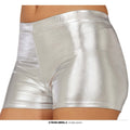 Short Métallisé Argent