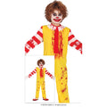 Clown Burger Fastfood Costume