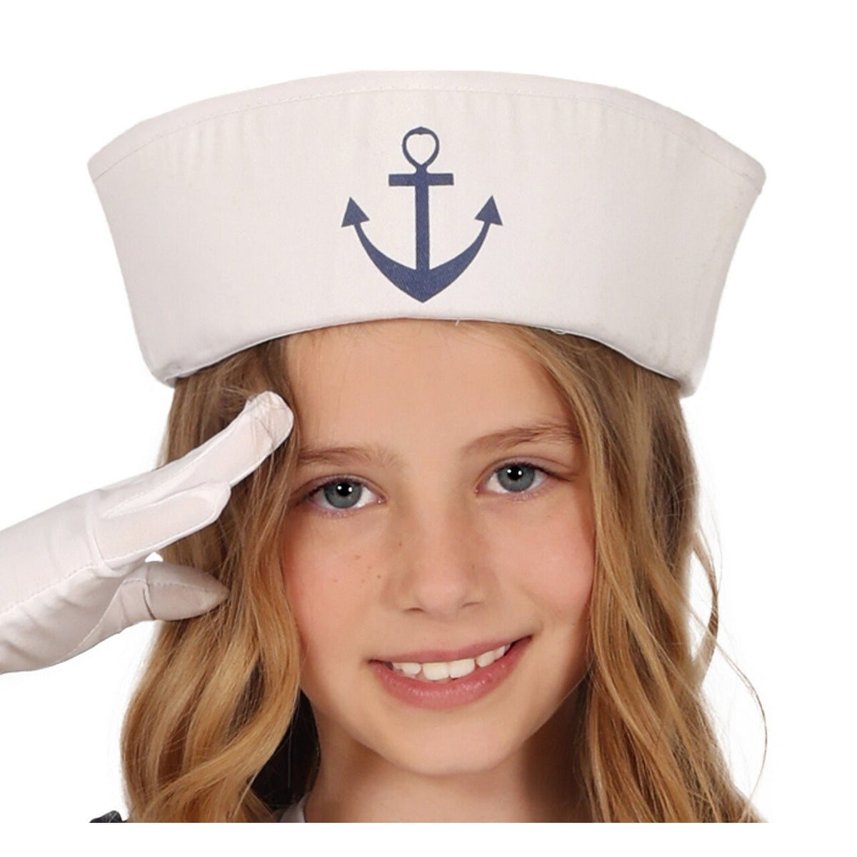 Op deze afbeelding zie je een Kostuums, van het merk Guirca. Schip Ahoy Matroos Meisje Kostuum