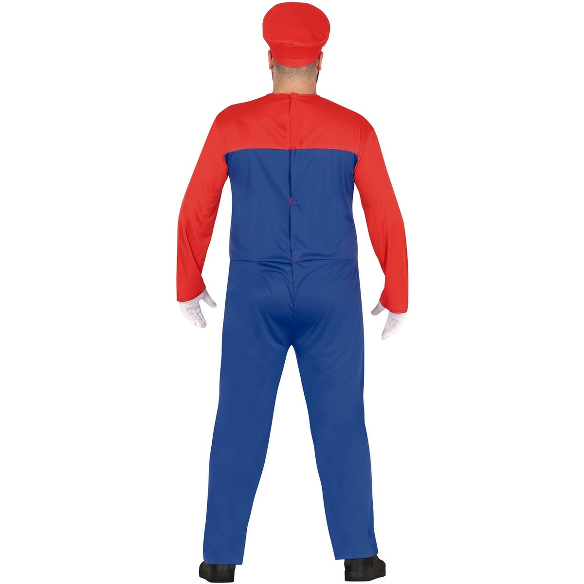 Op deze afbeelding zie je een Kostuums, van het merk Guirca. Oh No Its Mario Man Kostuum