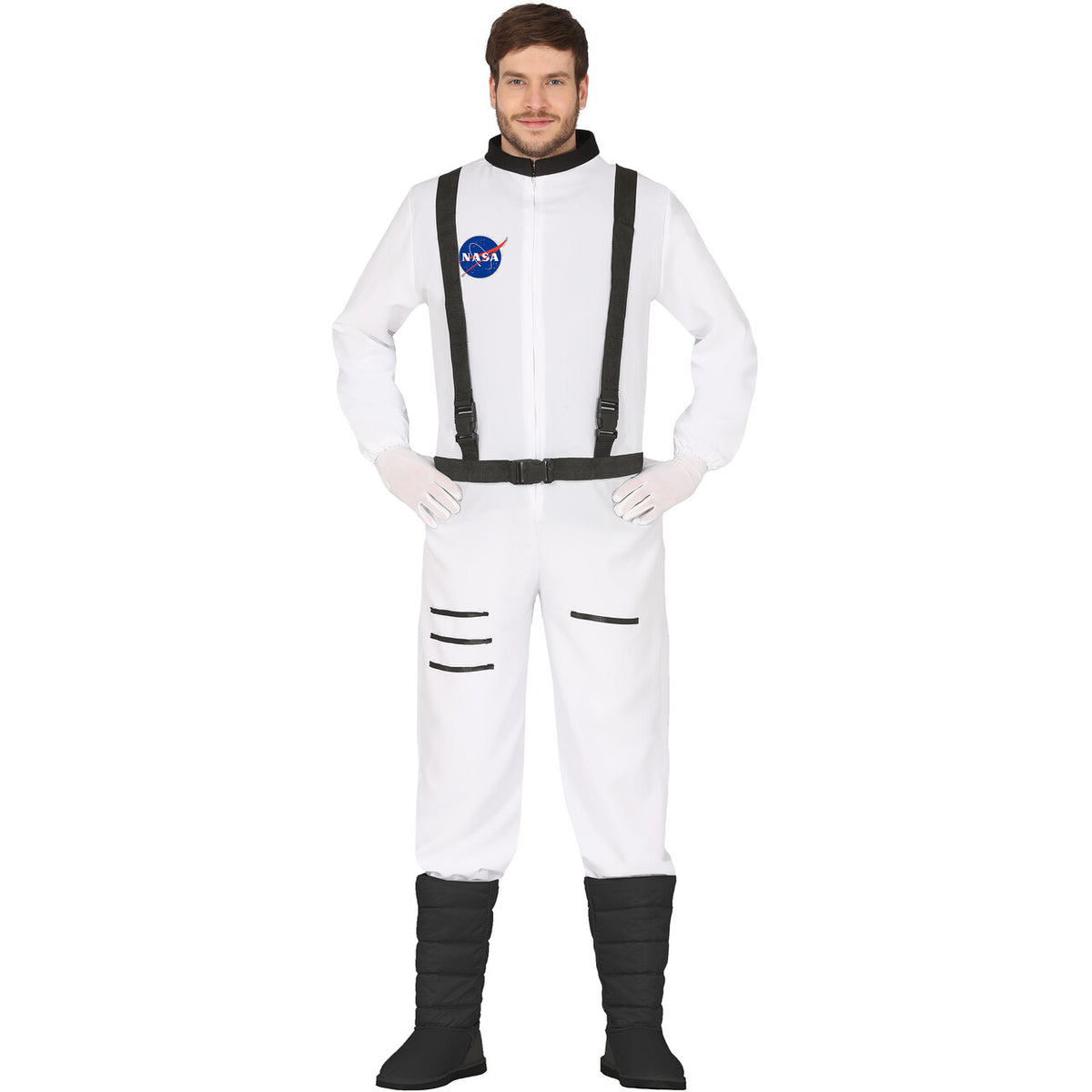 Op deze afbeelding zie je een Kostuums, van het merk Guirca. Heelal Verkenner Astronaut Arnold Man Kostuum