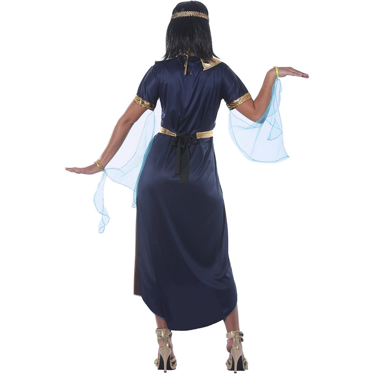 Op deze afbeelding zie je een Kostuums, van het merk Guirca. Nefertiti Koningin Van Het Oude Egypte Vrouw Kostuum